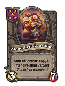 ストーンヘルの守護者 Stoneshell Guardina