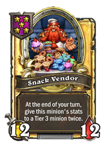 3時のおやつ売り Snack Vender