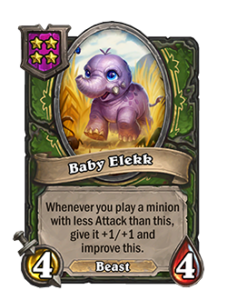 赤ちゃんエレク Baby Elekk