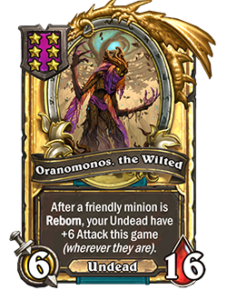 萎凋のオラノモノス Oranomonos the Wilted