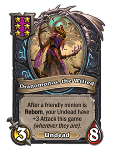 萎凋のオラノモノス Oranomonos the Wilted