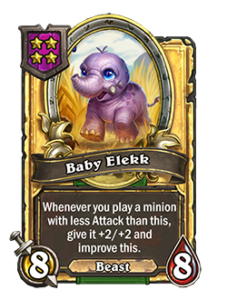 赤ちゃんエレク Baby Elekk