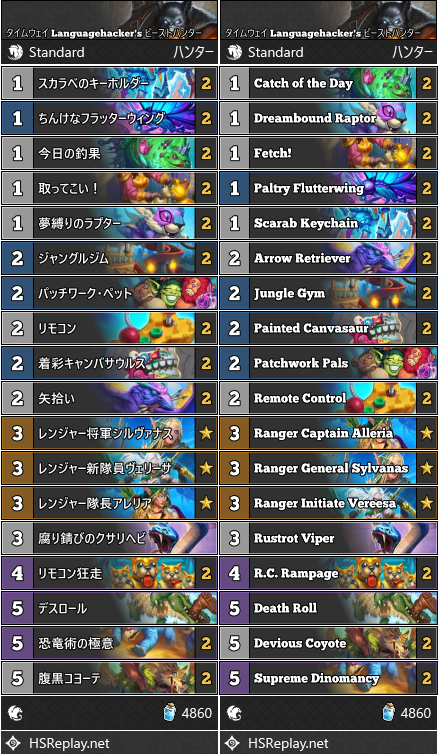 タイムウェイ Languagehacker's ビーストハンター