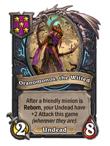 萎凋のオラノモノス Oranomos, the Wilted
