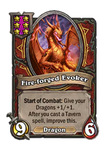 炎纏いしエヴォーカー Fire-Forged Evoker