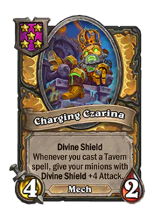 充電中のツァリナ