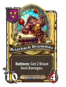 ブライアーバックのドラマー