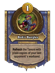 テス・グレイメイン - ボブの強盗