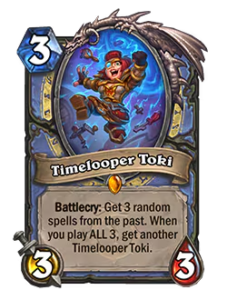 タイムルーパー・トキ Timelooper Toki