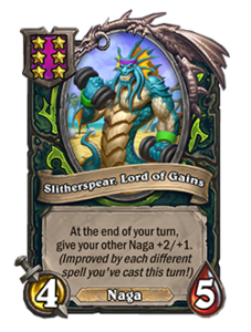 銭ゲバ・スリザースピア Slitherspear, Lord of Gains