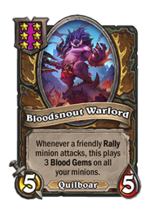 ブラッドスナウトの将軍 Bloodsnout Warlord