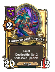 時渡の工兵 Timewarped Sapper