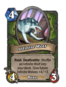 無限のオオカミ Infinite Wolf