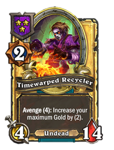 時渡の再利用者 Timewarped Recycler