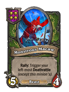 インゴウインコ Monstrous Macaw