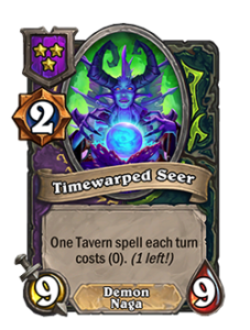 時渡の予言者 Timewarped Seer