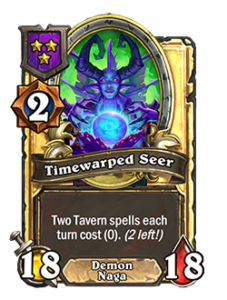 時渡の予言者 Timewarped Seer