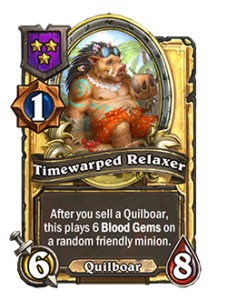 時渡のボア Timewarped Relaxer