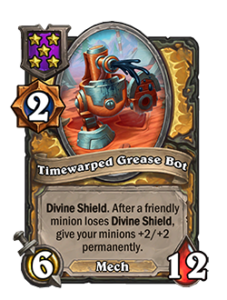 時渡のグリースロボ Timewarped Grease Bot