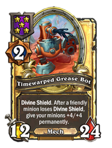 時渡のグリースロボ Timewarped Grease Bot