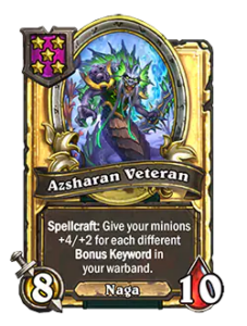 アズシャラのベテラン