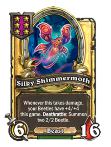 シルキーなシマーモス Silky Shimmermoth