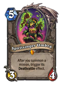 霊の歌い手ウンブラ Spiritsinger Umbra