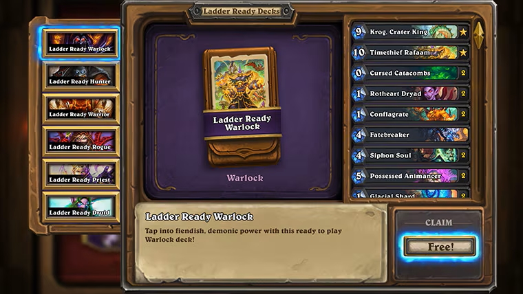 ハースストーンへおかえりなさい　2