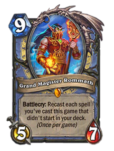 大魔導師ロンマス Grand Magister Rommath