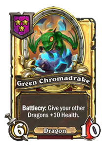 Green Chromadrake