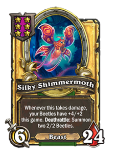 シルキーなシマーモス Silky Shimmermoth