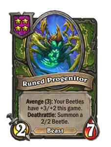 ルーン刻みの始祖虫 Runed Progenitor