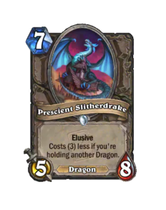 予知するスリザードレイク Prescient Slitherdrake