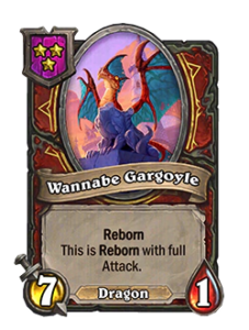 ガーゴイルにあこがれ竜 Wannabe Gargoyle