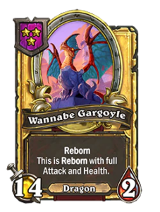 ガーゴイルにあこがれ竜 Wannabe Gargoyle