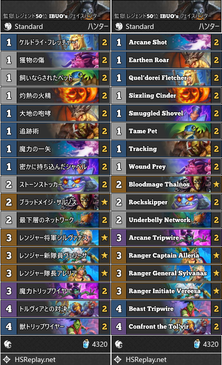 監獄 レジェンド50位 IBUO's フェイスハンター