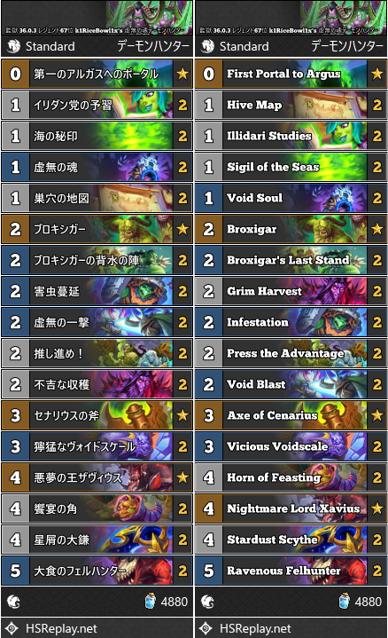 監獄 36.0.3 レジェンド67位 k1RiceBowl1x's 虚無の魂デーモンハンター